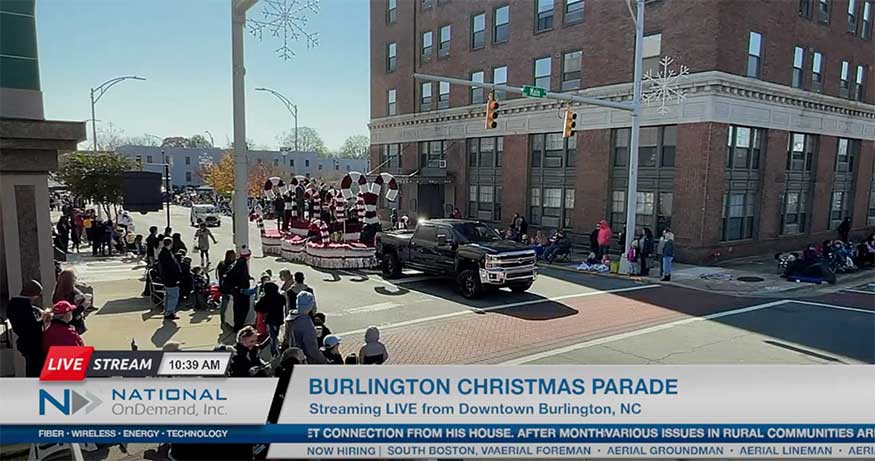 Burlington NC Christmas Parade